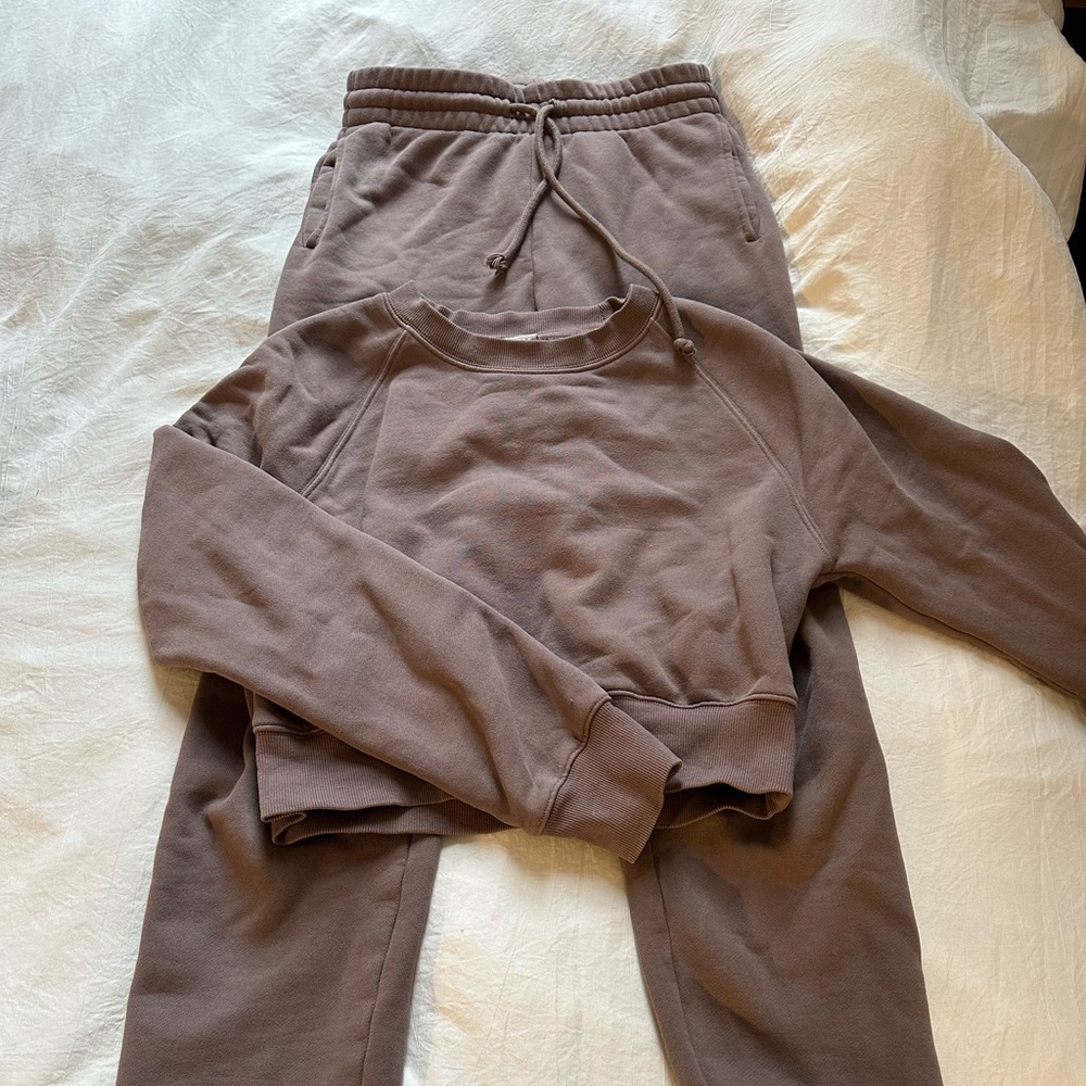 Aritzia TNA cozy fleece perfect set - together or separate